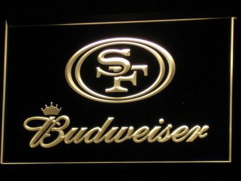 San Francisco 49ers Budweiser LED Neon Sign